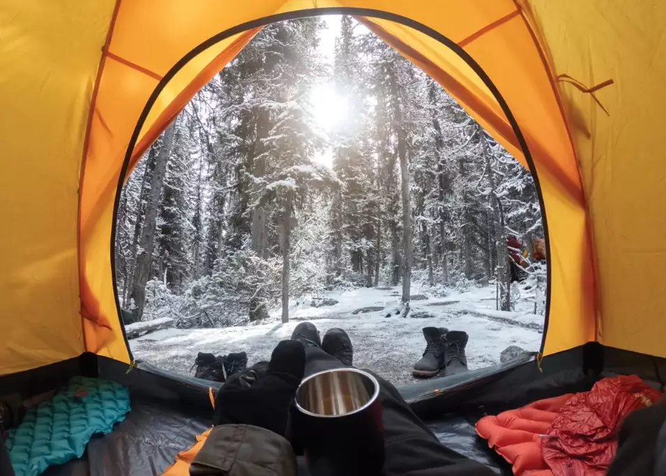 Winter camping tips