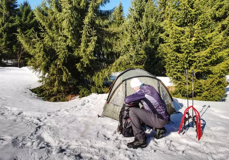 cold weather camping