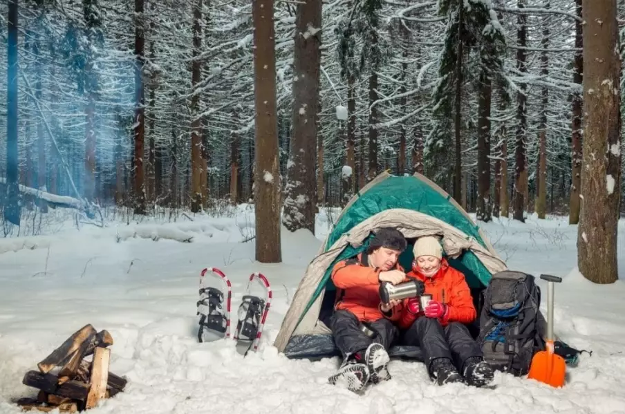 cold weather camping